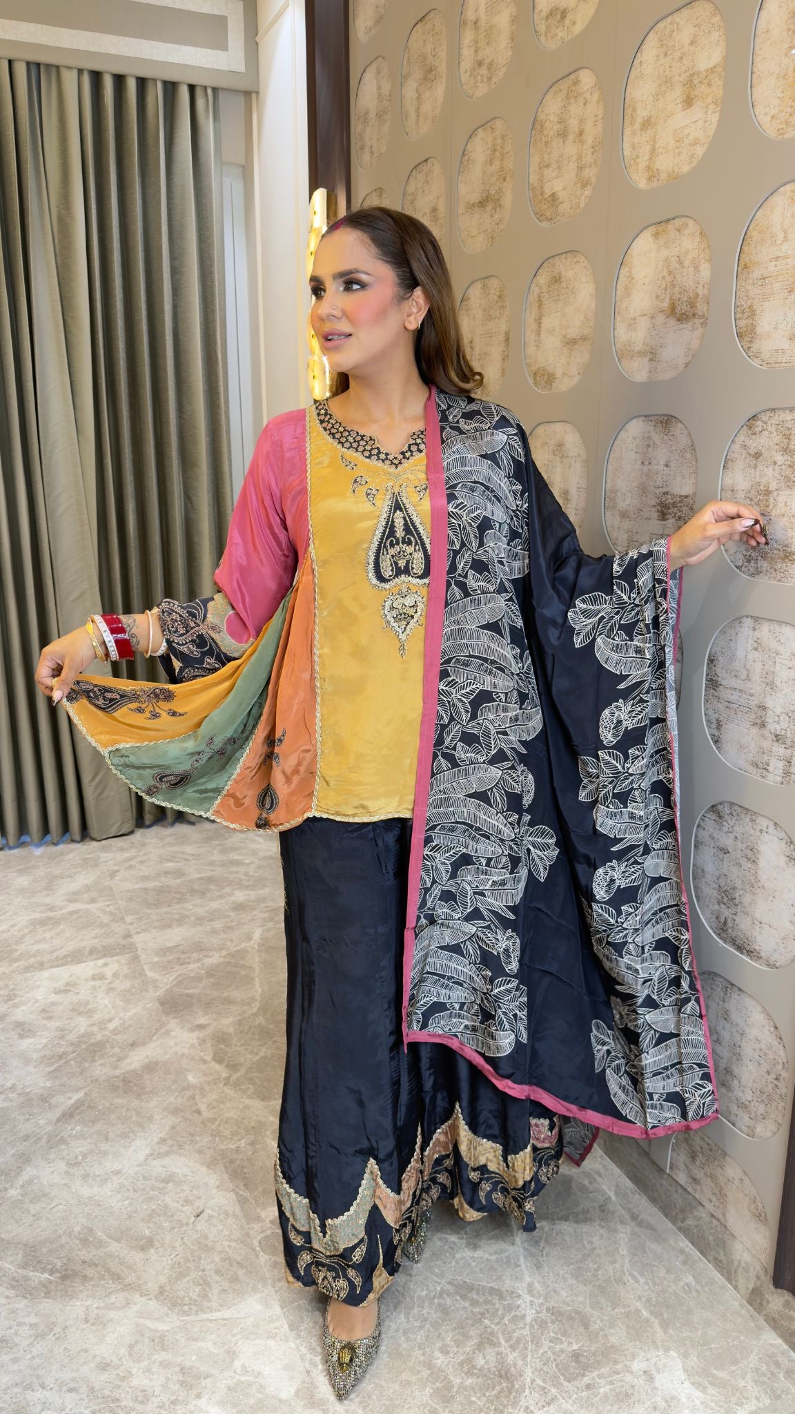 Beautiful ethnic three-piece outfit pc3365