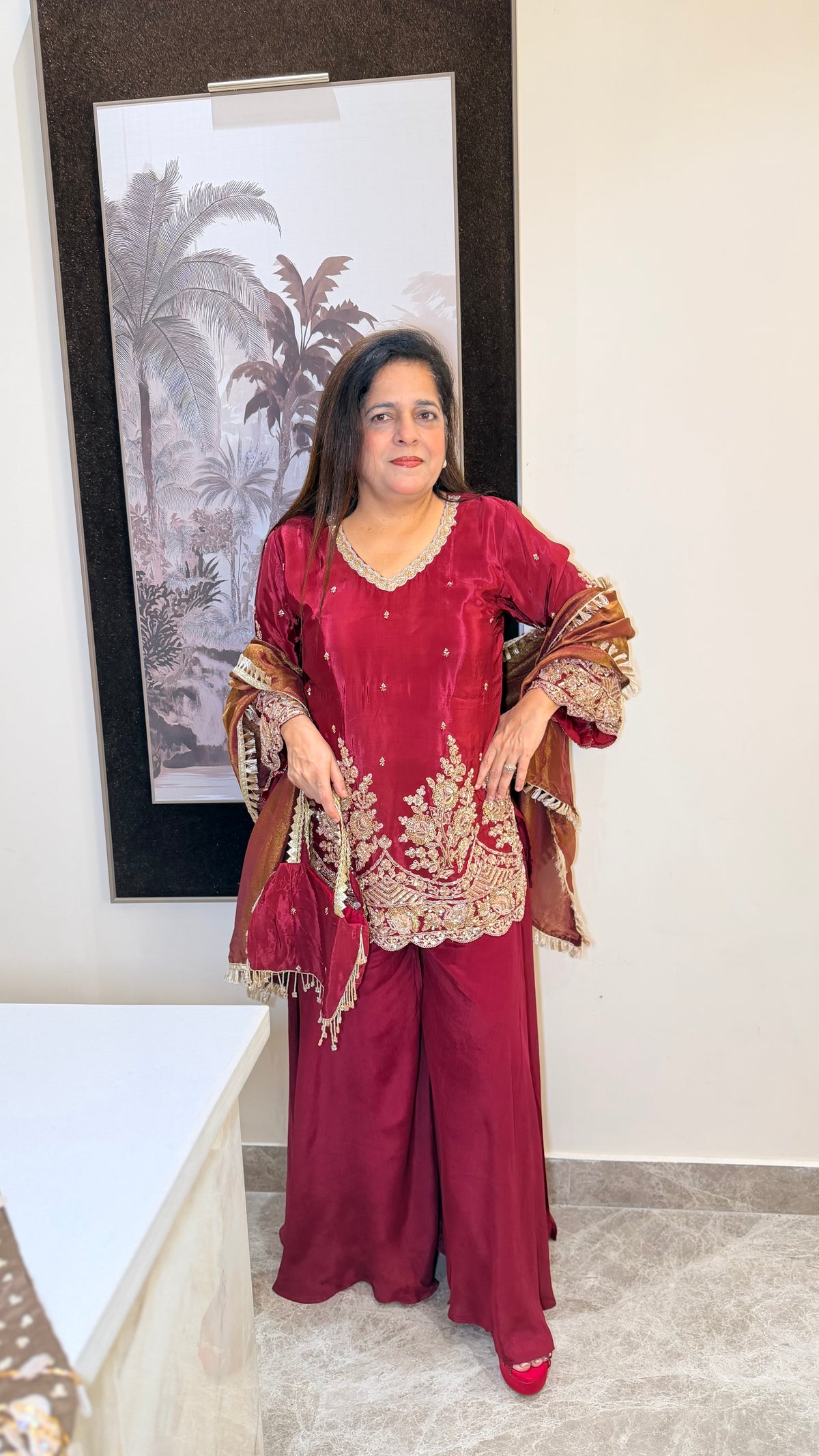 Beautiful Sharara Suit PC3697