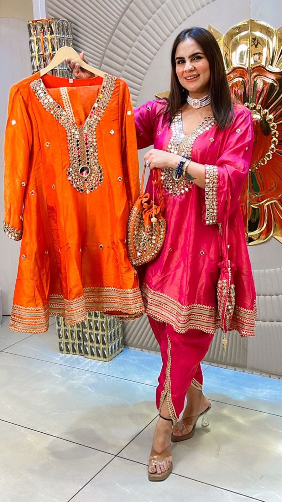 Beautiful And Traditional Cordset With Heavy Neck PC1514