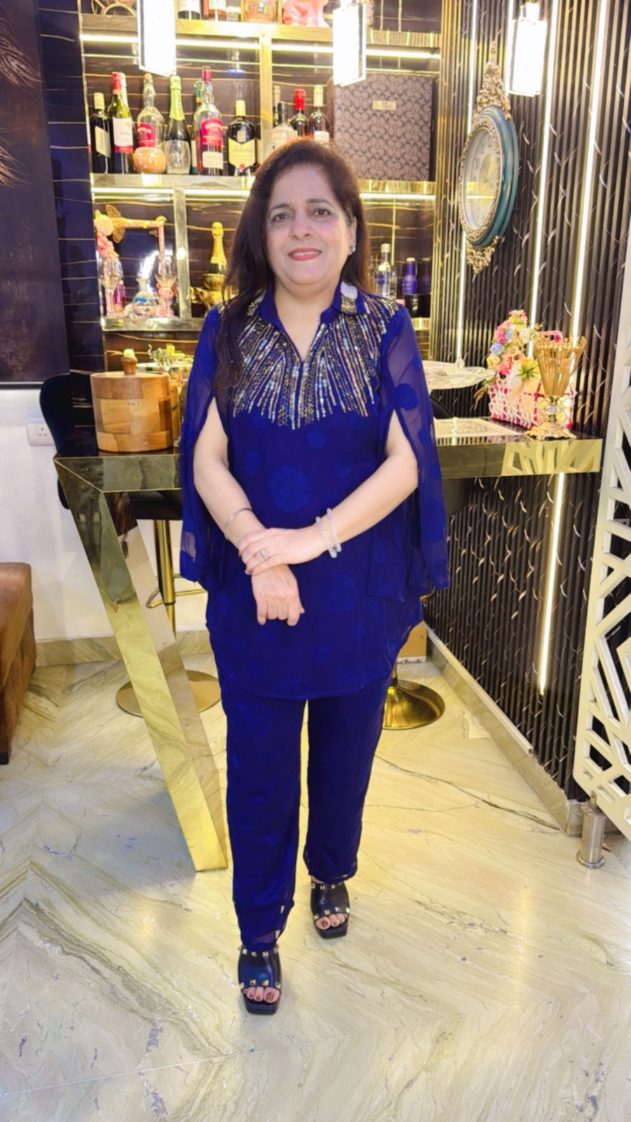 Beautiful Cordset With Sequin Work PC1487
