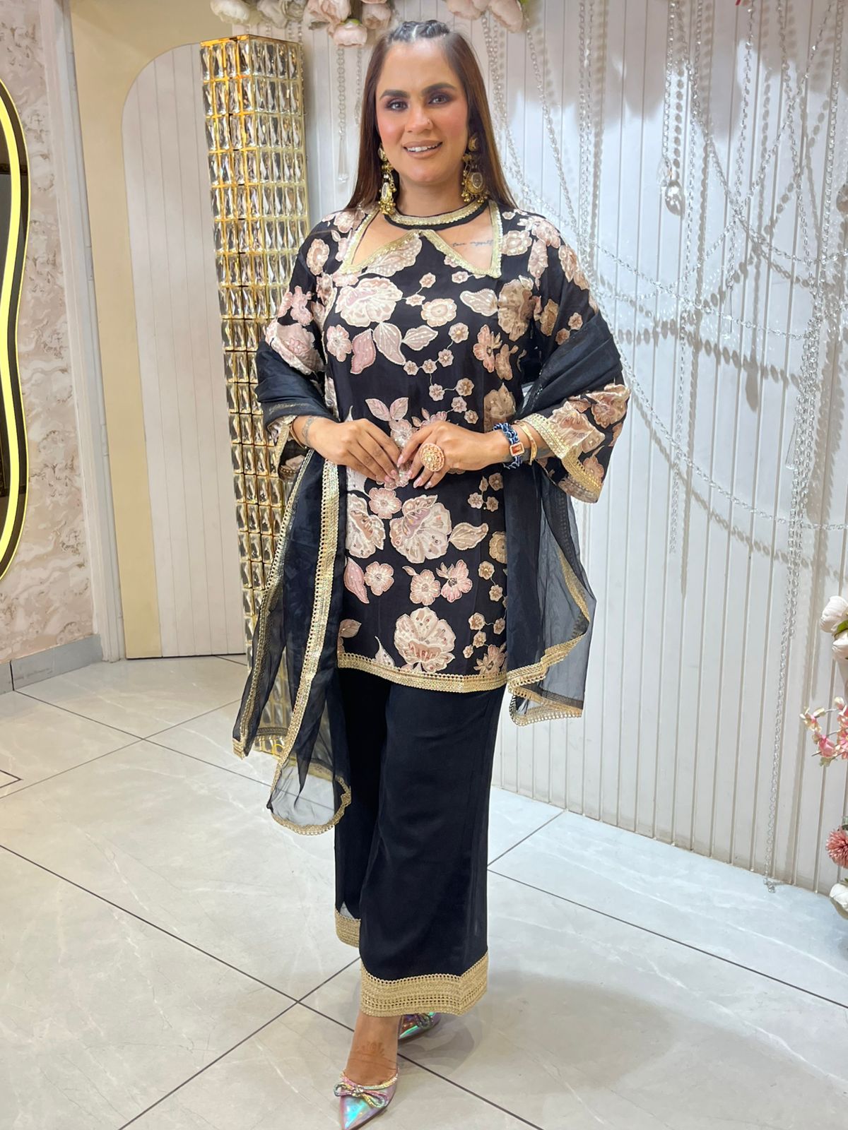 Beautiful Cutout Suit PC1472
