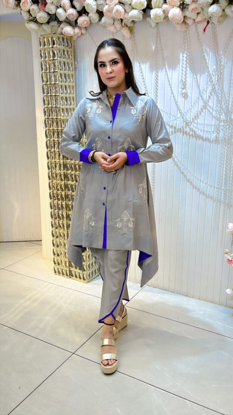 Beautiful Dhoti Style Co-Ord Set PC921
