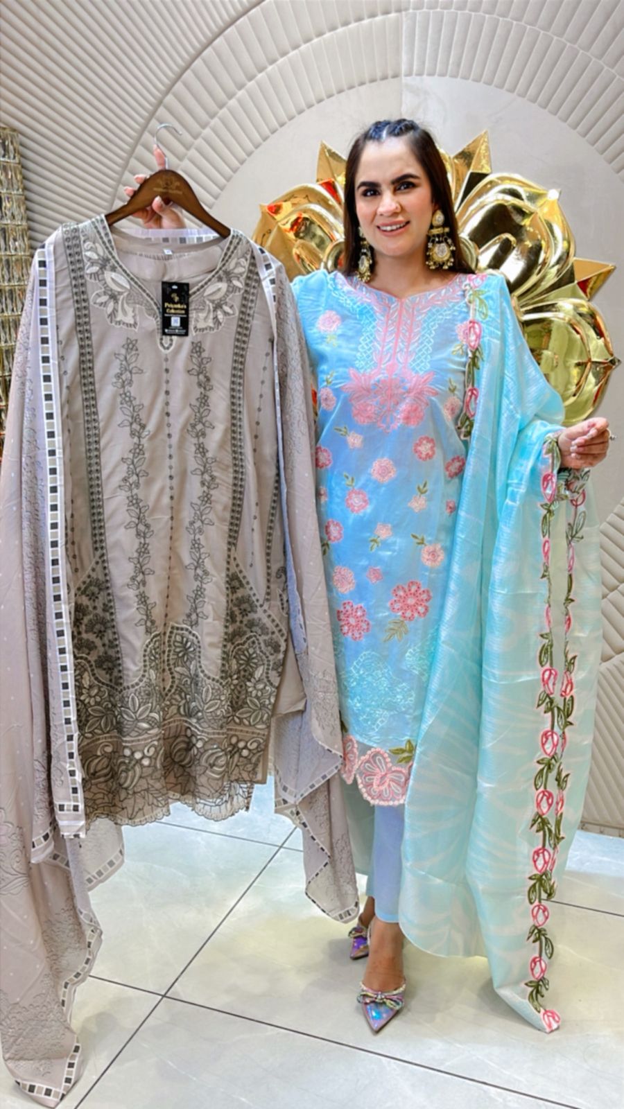 Beautiful Floral Suit PC1484
