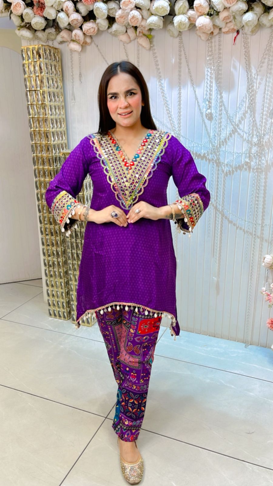 Beautiful Kaftani Co-Ord set PC1116