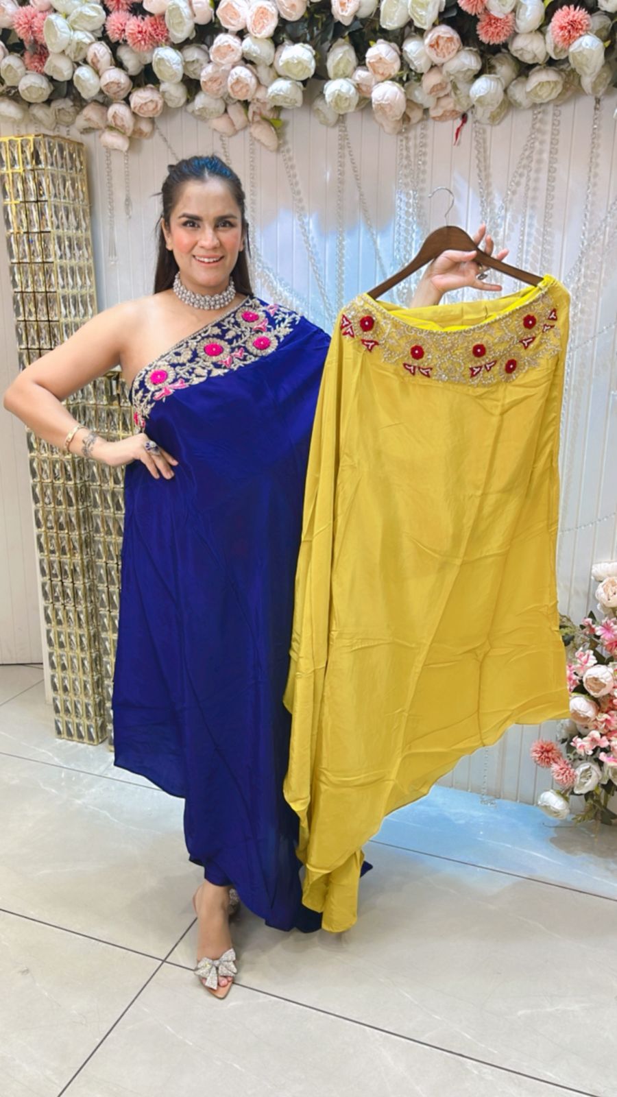 Beautiful One Shoulder Dress PC1120