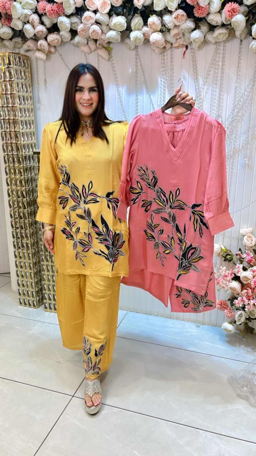 Beautiful Palazzo Co-Ord Set PC1093