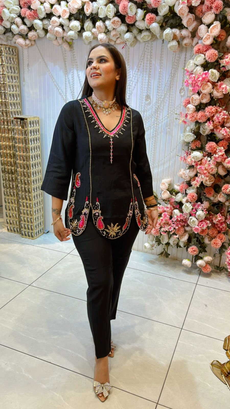 Beautiful Party Wear Co-ord Set PC725
