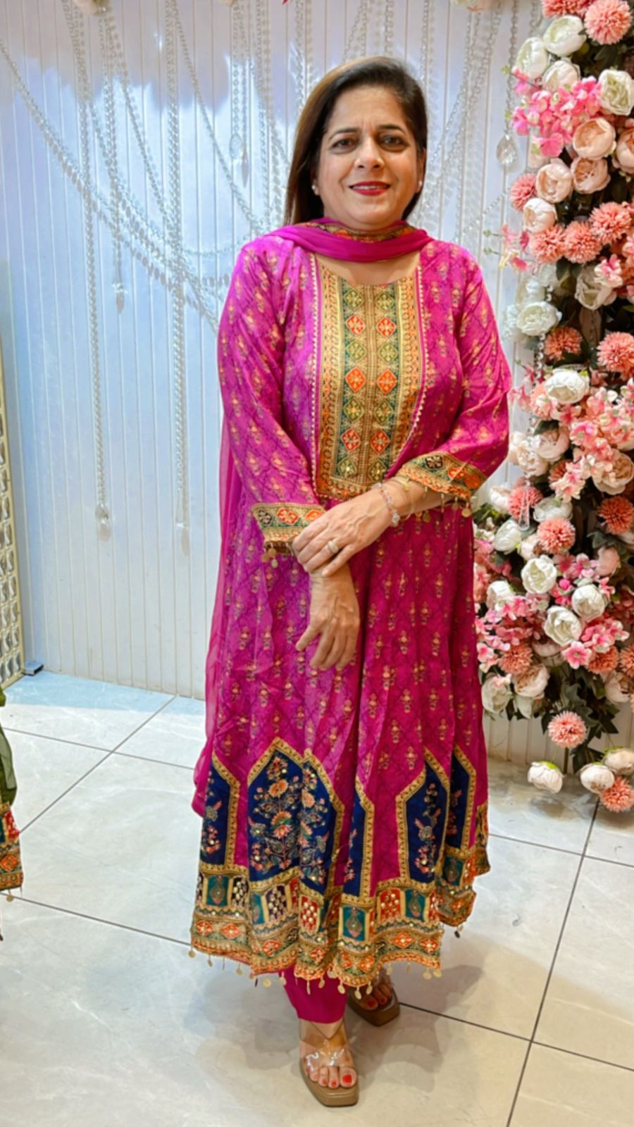 Beautiful Print Suit PC722