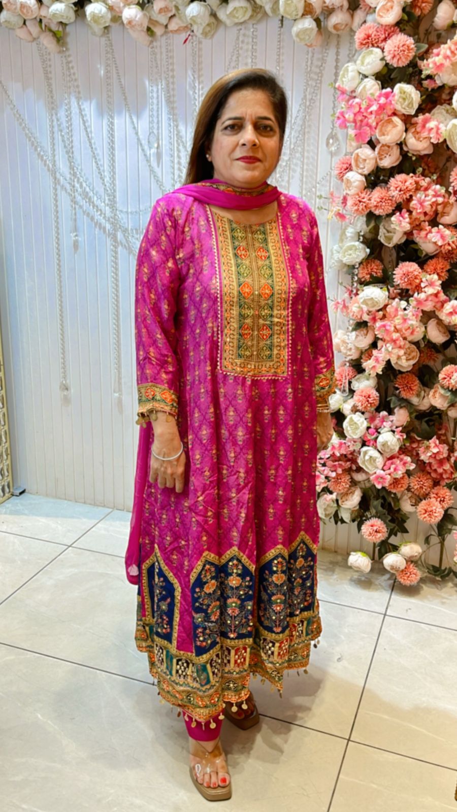 Beautiful Print Suit PC722