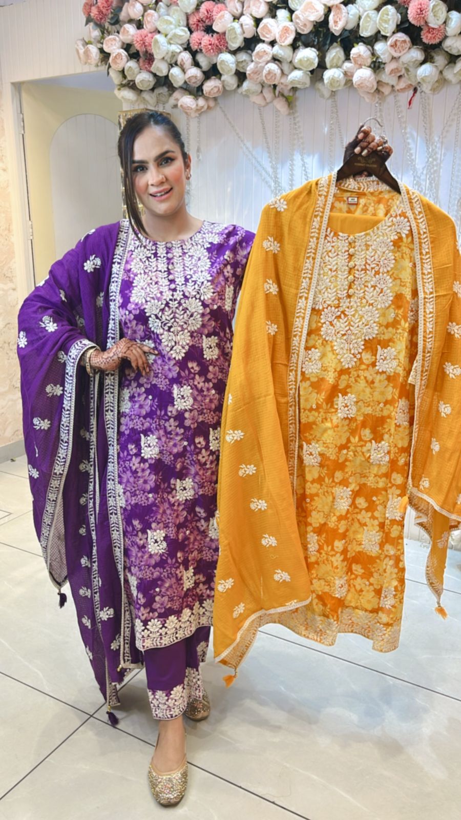 Beautiful Print Suit PC862