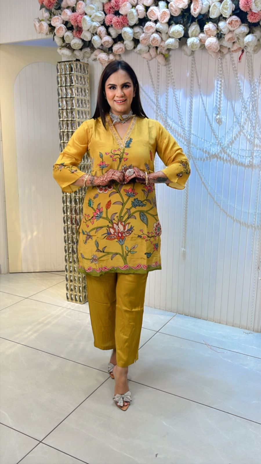 Beautiful Printed Co-ord Set PC825