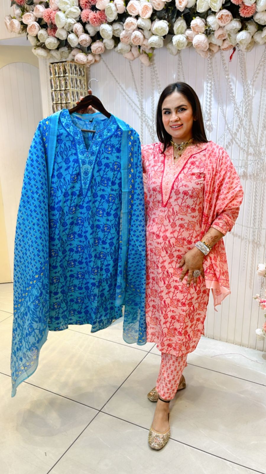 Beautiful Printed Suit PC894