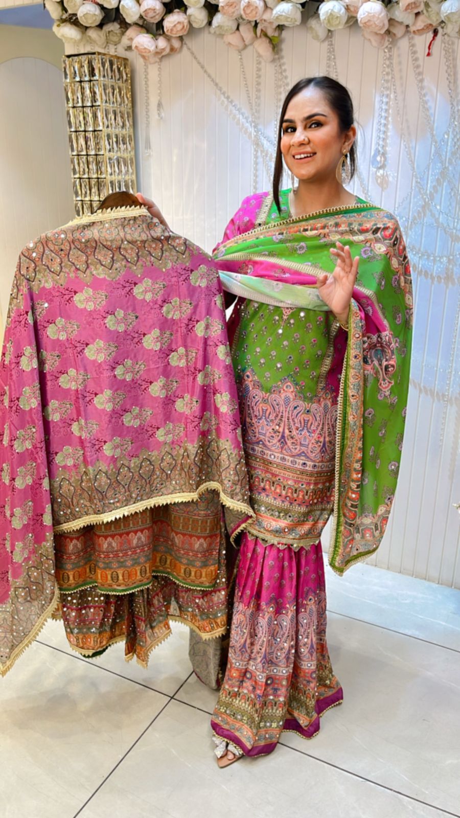 Beautiful Sharara Suit PC801