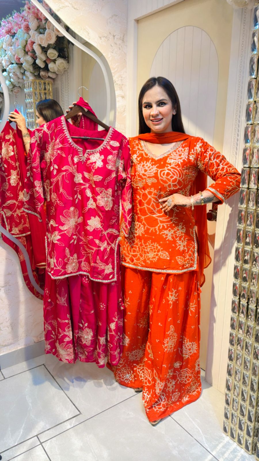 Beautiful Sharara Suit PC887