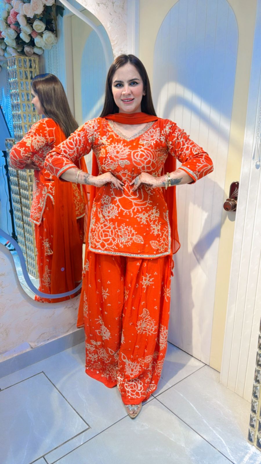 Beautiful Sharara Suit PC887