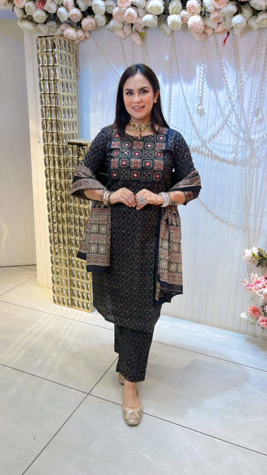 Cute Pattern Print Suit PC896