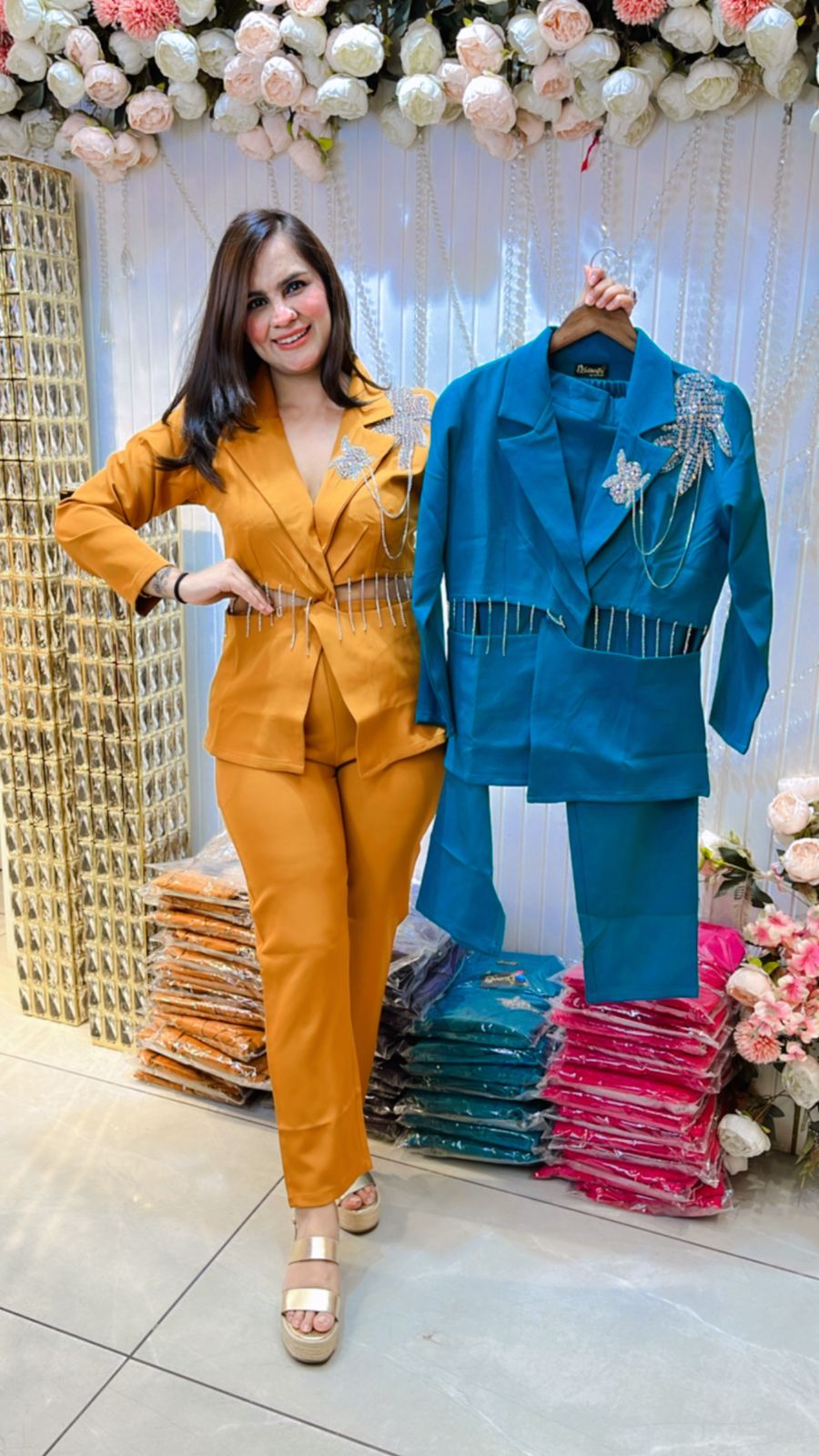 Designer Cordset With Tassels PC774