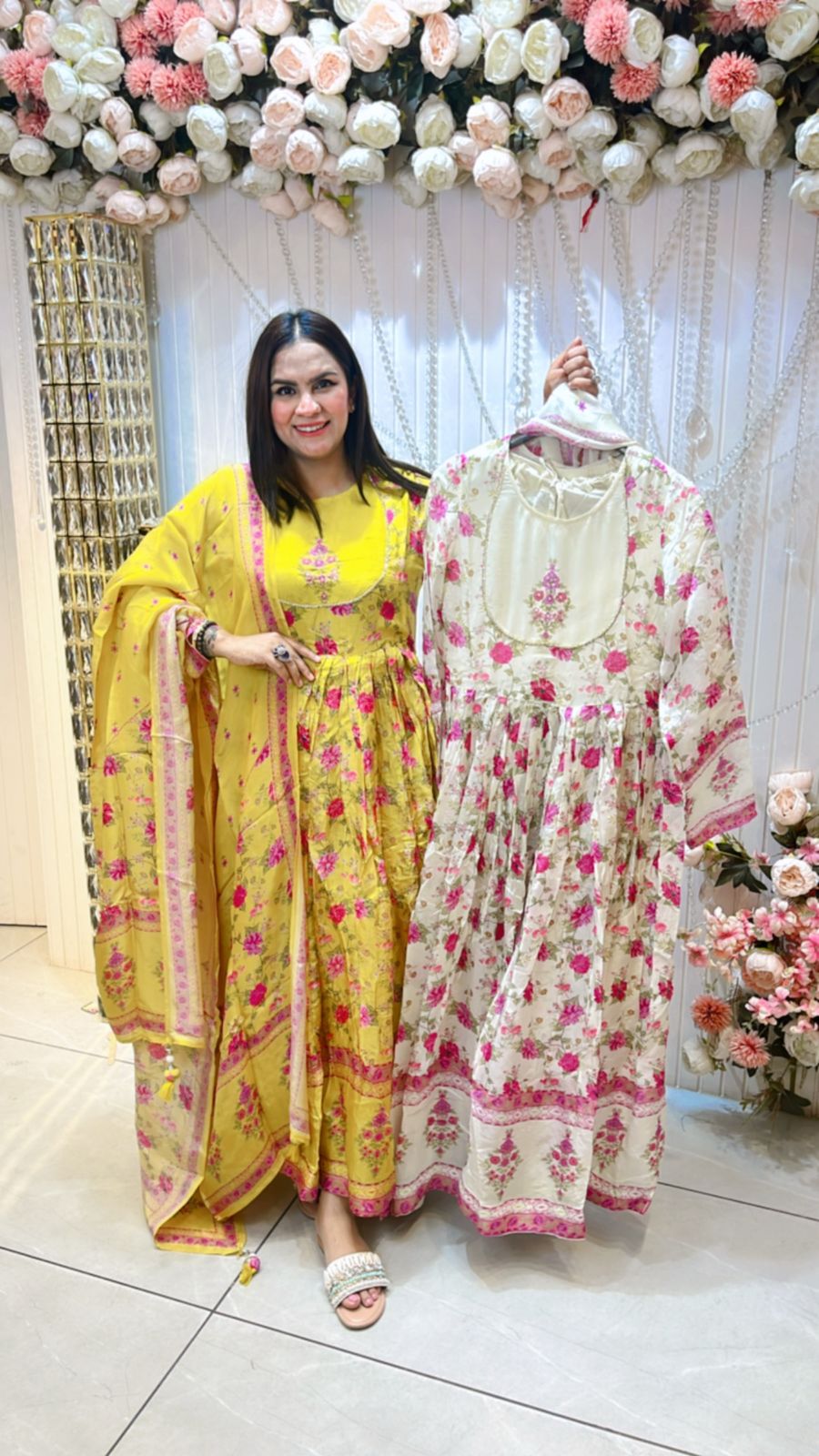 Floral Print Suit For Summers PC955