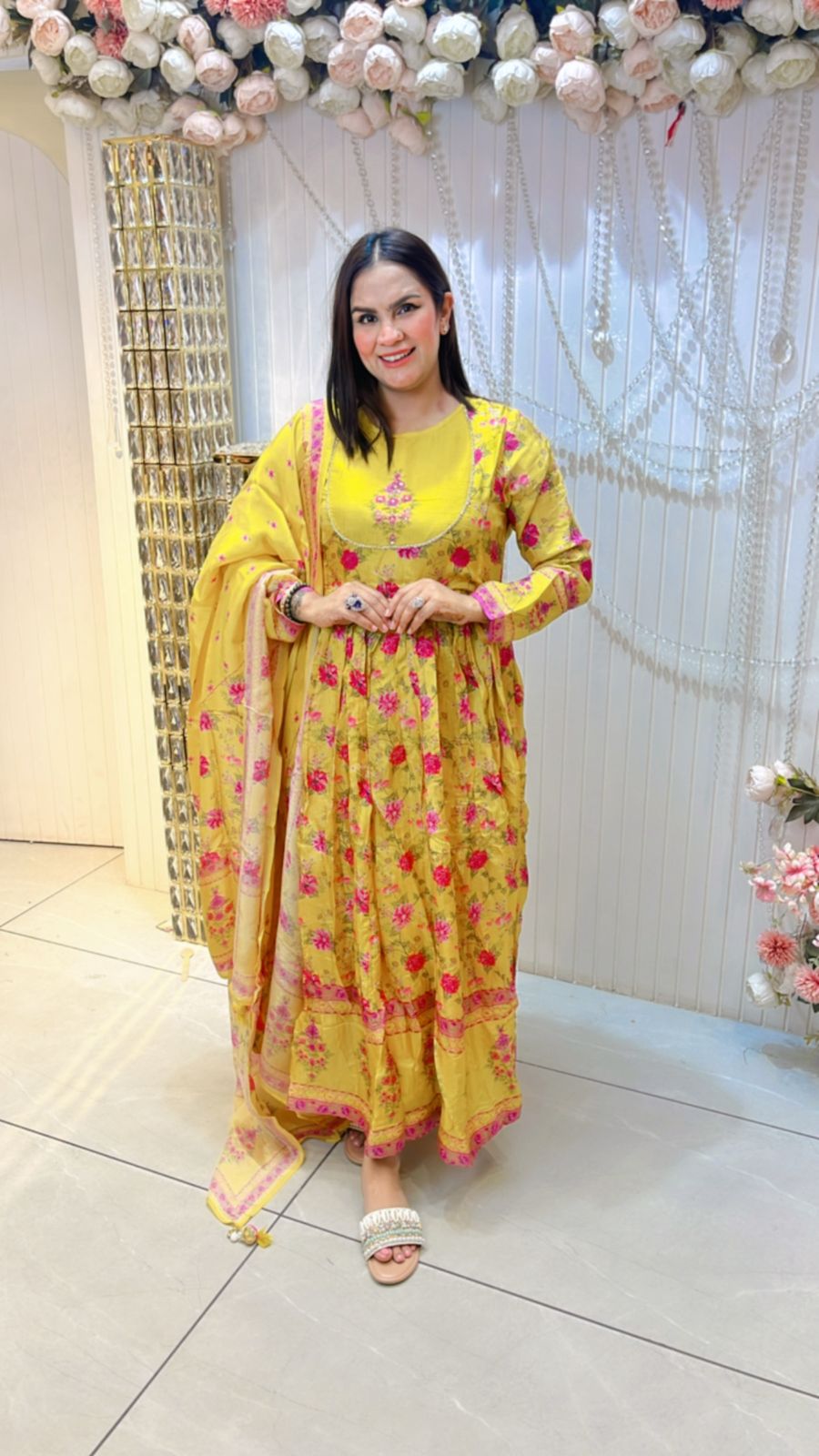 Floral Print Suit For Summers PC955