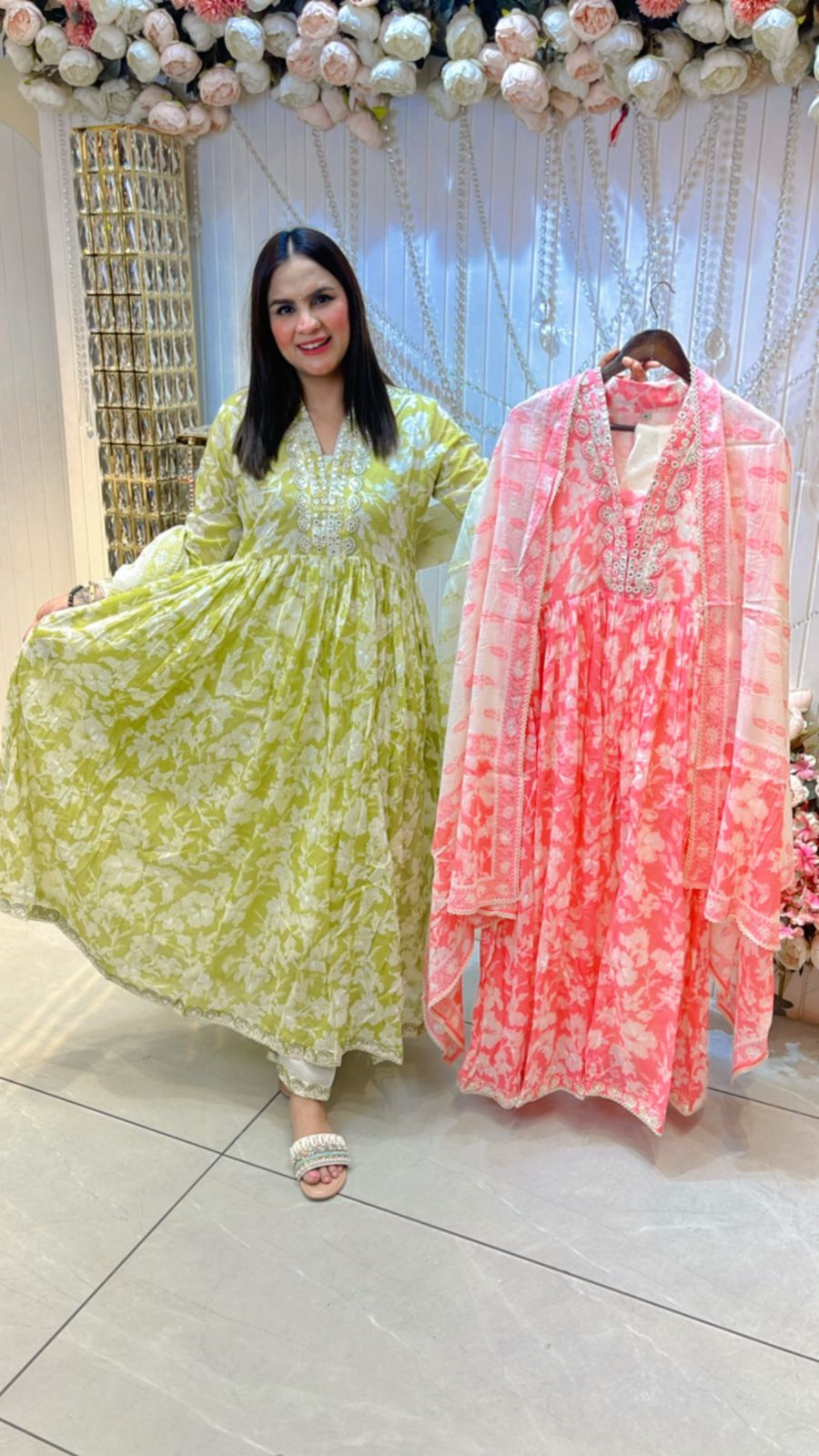 Full Length Cotton Suit For Summers PC951