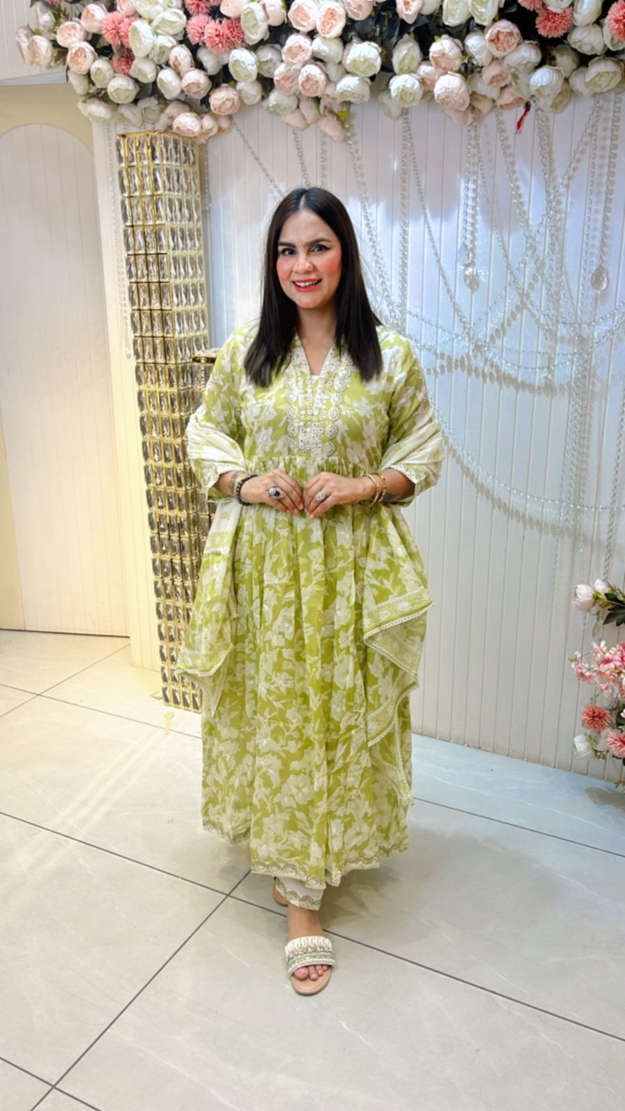 Full Length Cotton Suit For Summers PC951