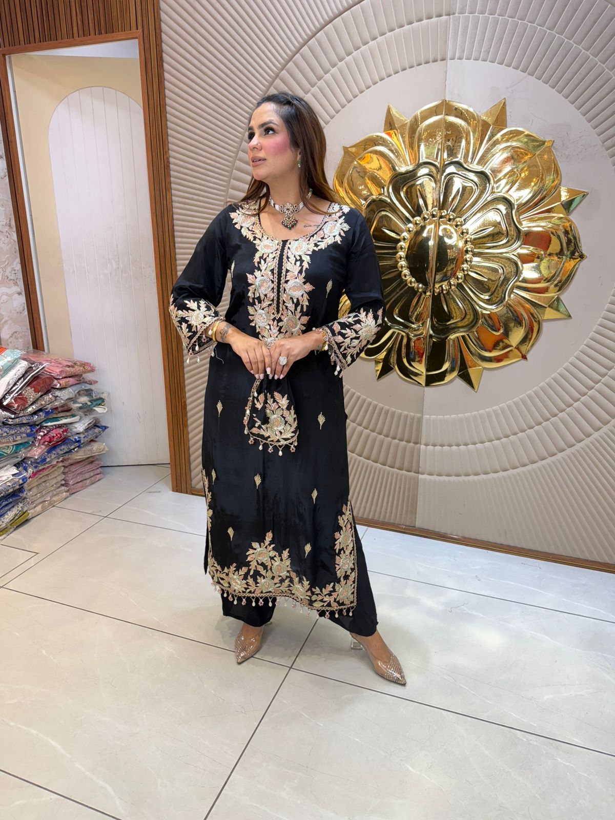Beutiful elegenat partywear cordset pc2994