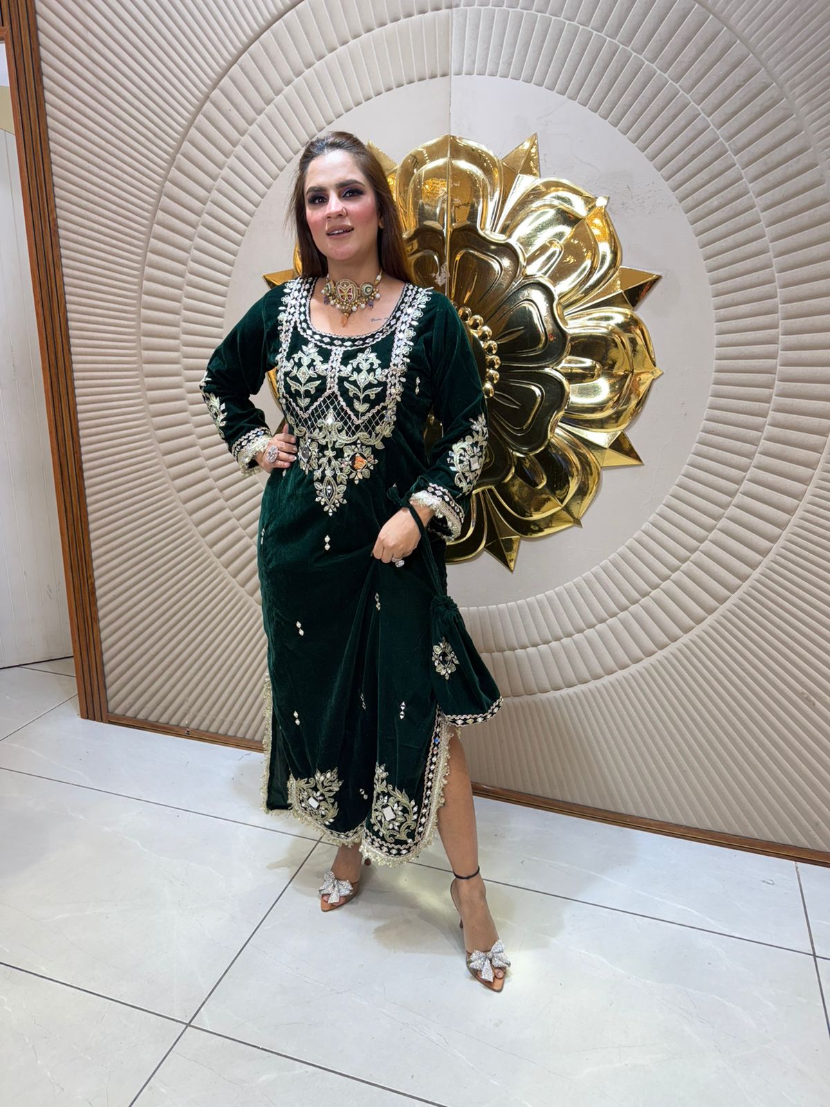 Beautiful elegant one piece dress pc2491