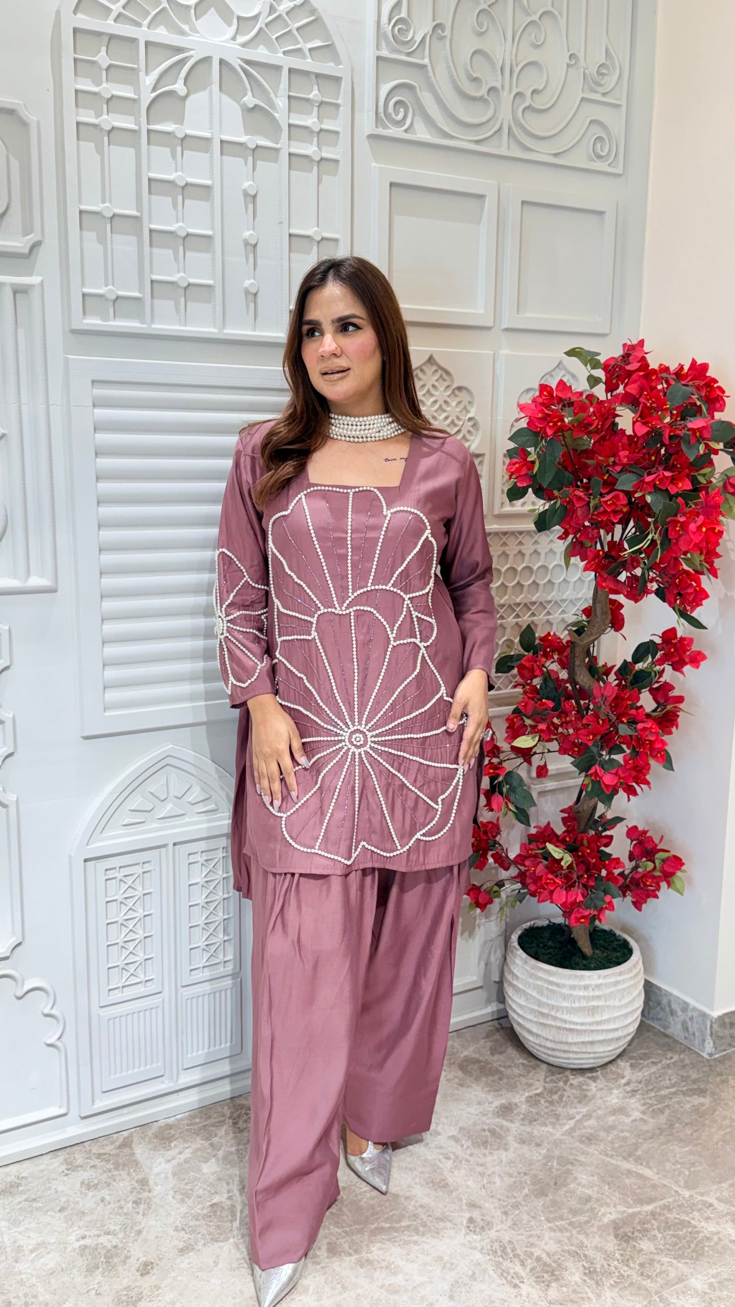 Elegant Suit With Different Dupatta pc3338