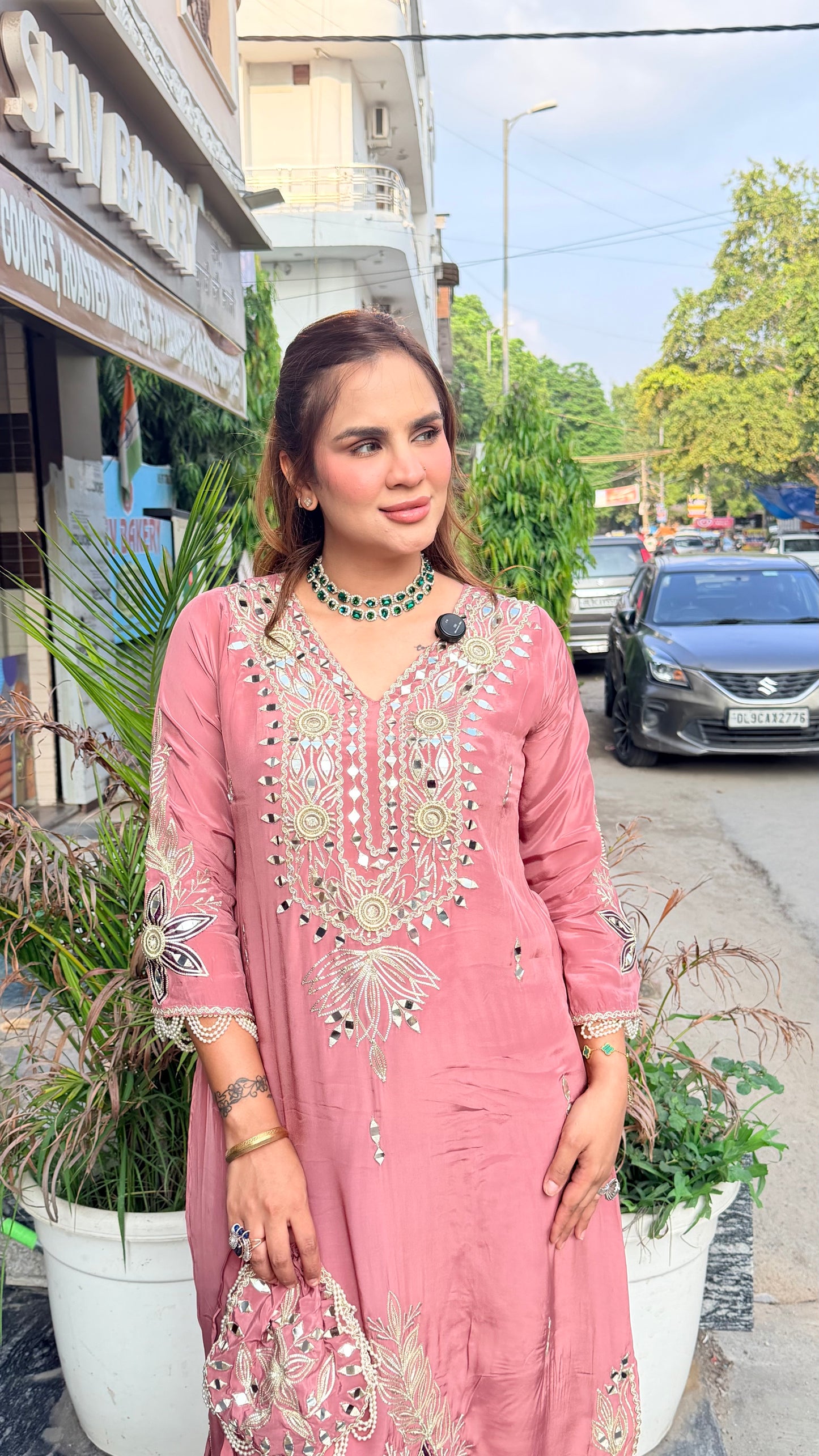 Elegant V-neck Suit PC3422