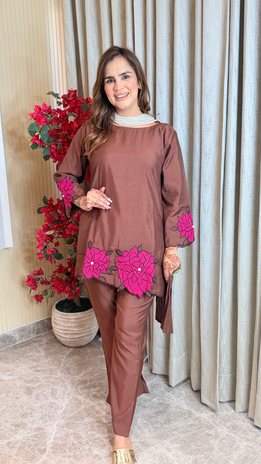 Beautiful tunic and trouser co-ord set PC3531