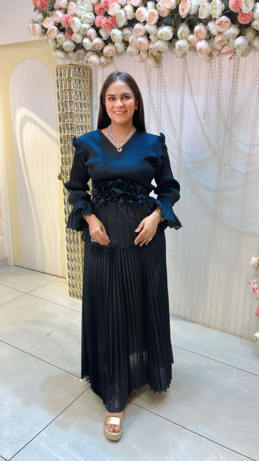 Partywear Cordset With Frills PC694