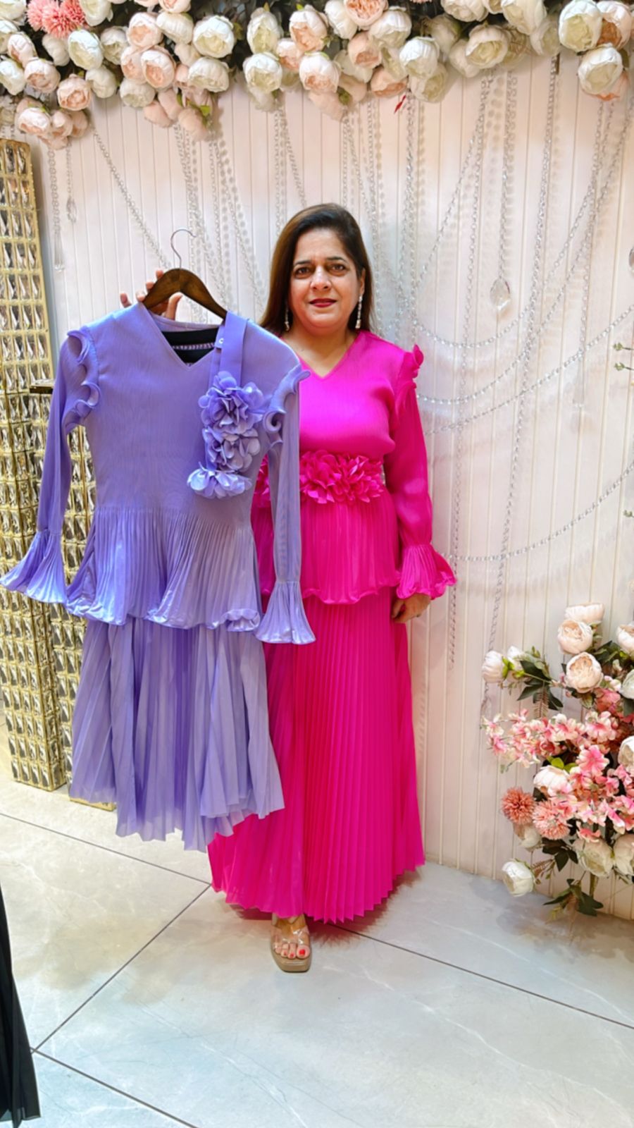 Partywear Cordset With Frills PC694