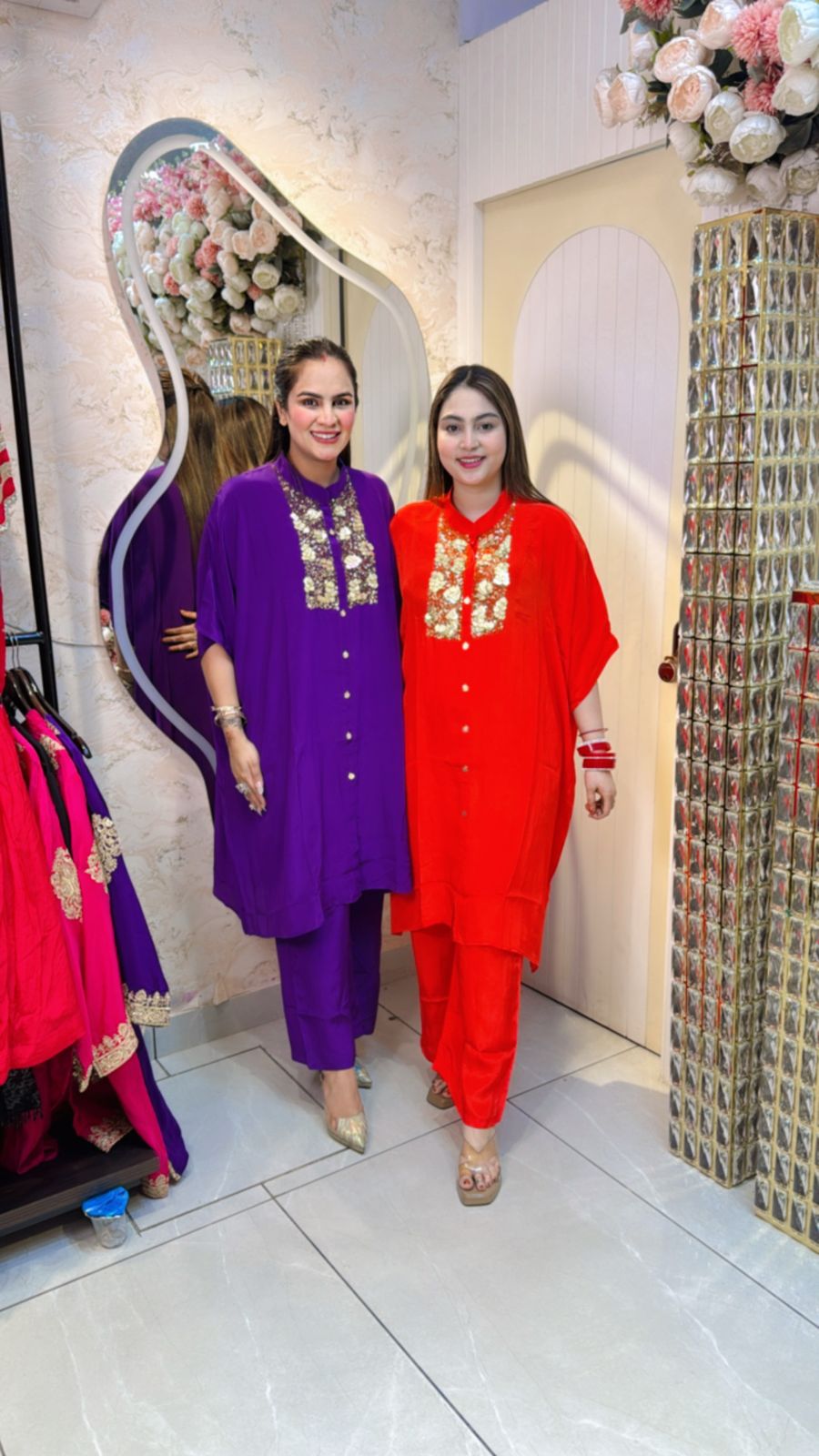 Pure Crape Fabric Kaftan PC666