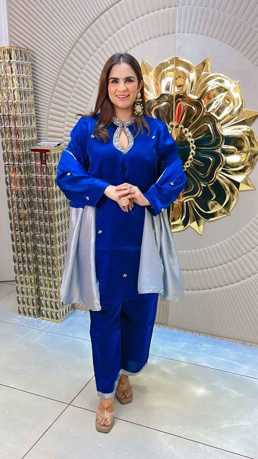 Stunning Cutout Suit PC1497