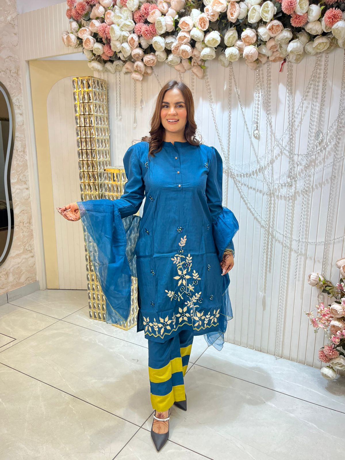 Stunning Floral Suit PC1416