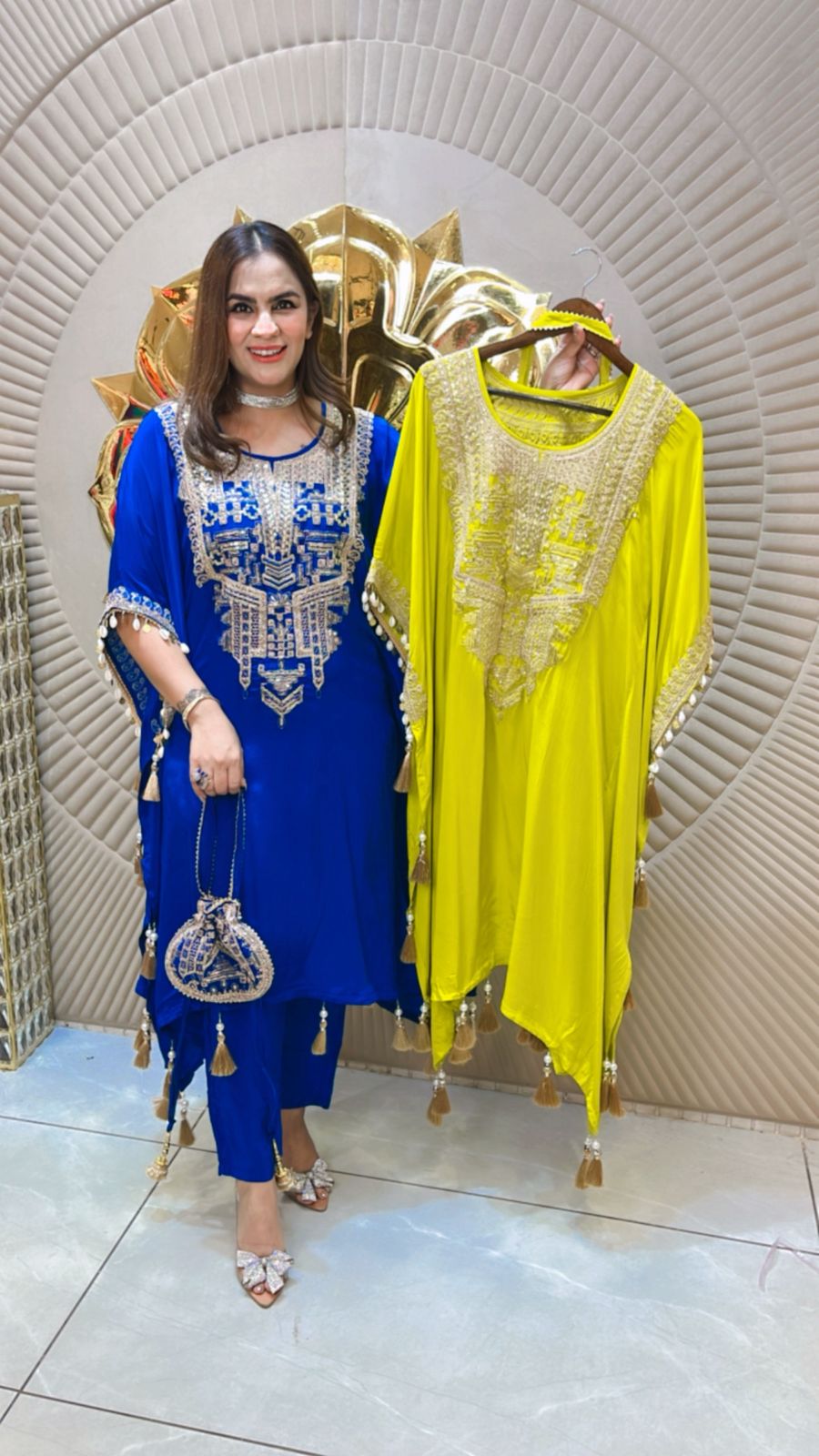 Stunning Kaftan Co-Ord Set PC1573