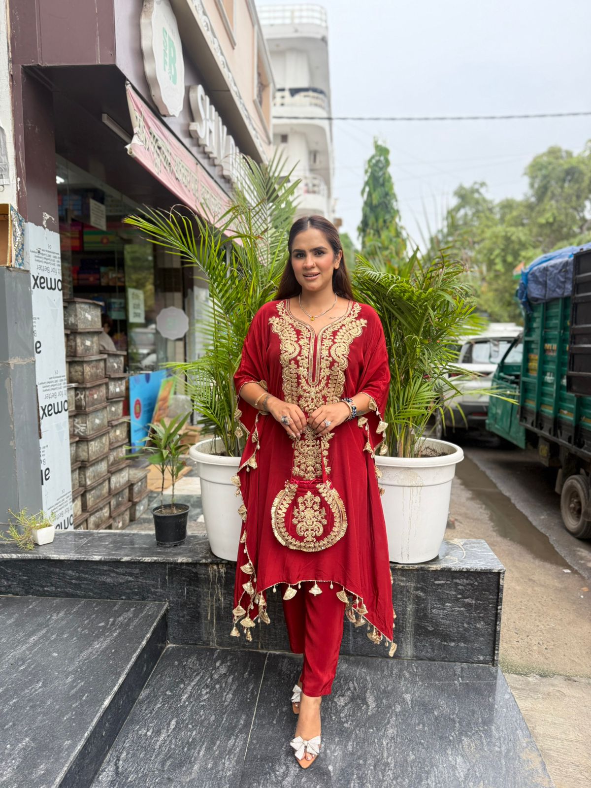 Stunning Kaftan Dress PC1579