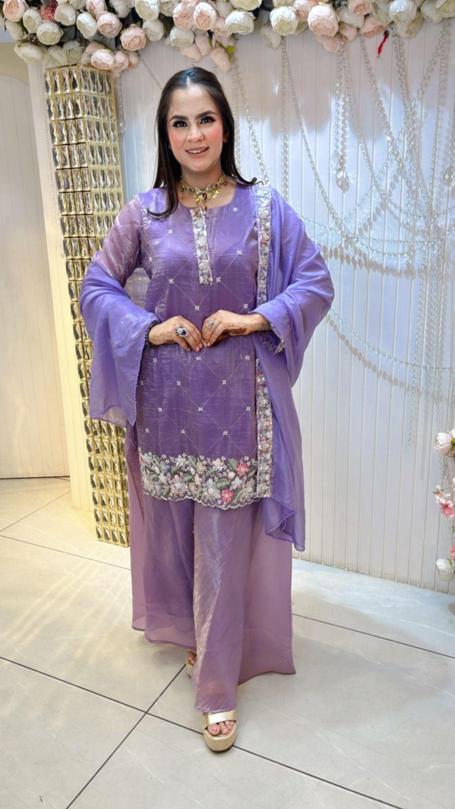 Stunning Palazzo Suit PC931