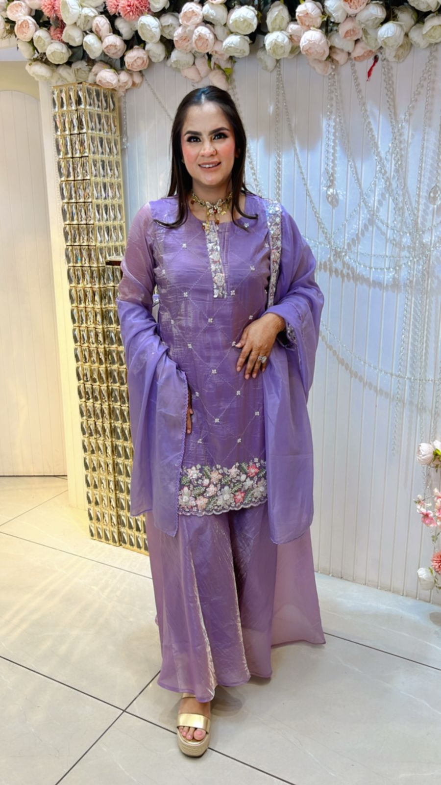 Stunning Palazzo Suit PC931