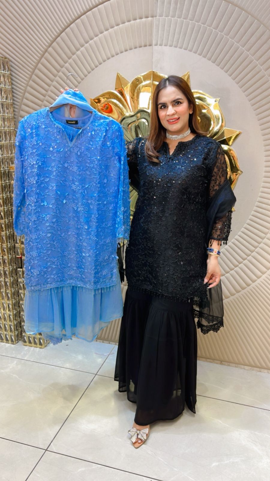 Stunning Party Wear Sahara Suit PC1574