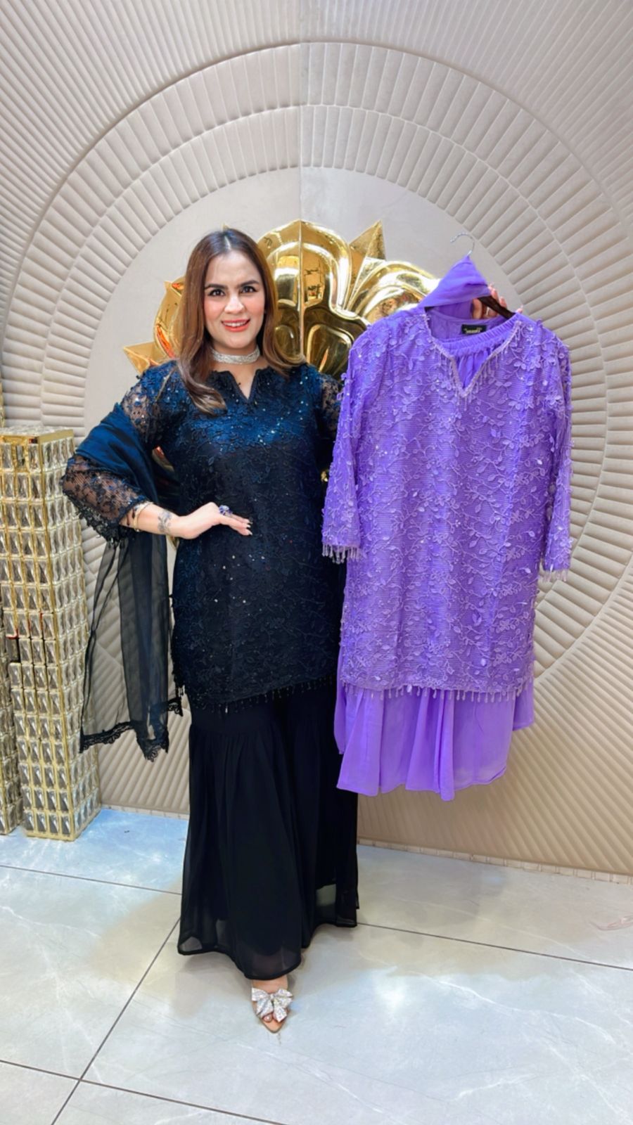 Stunning Party Wear Sahara Suit PC1574
