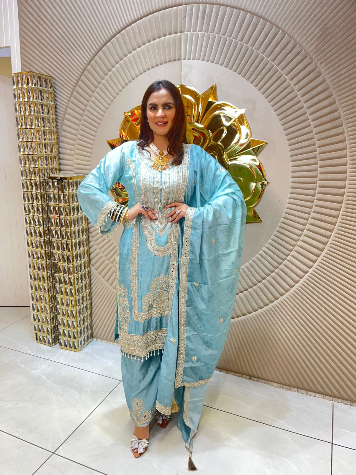 Stunning Party Wear Suit PC1551