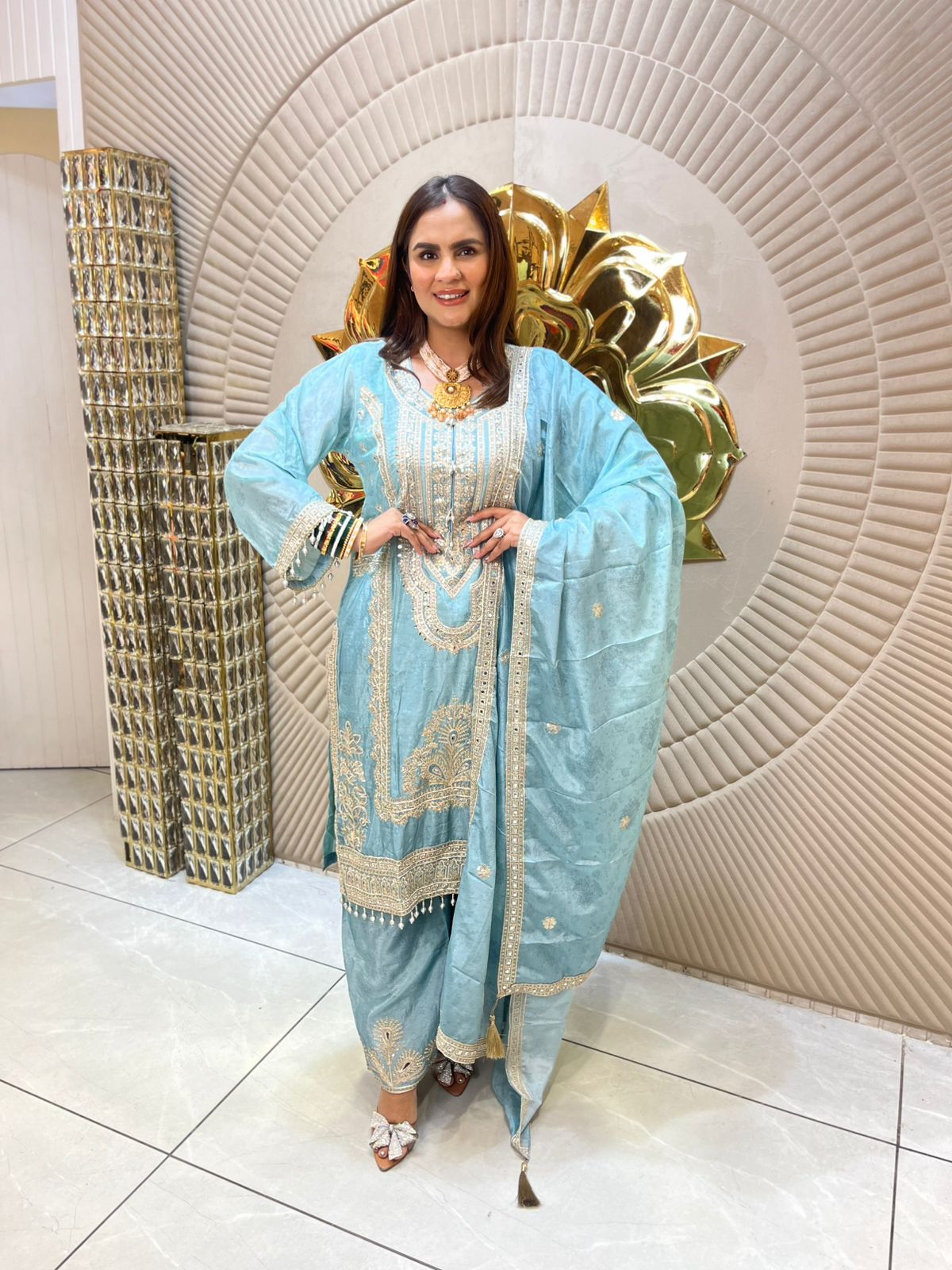 Stunning Party Wear Suit PC1551