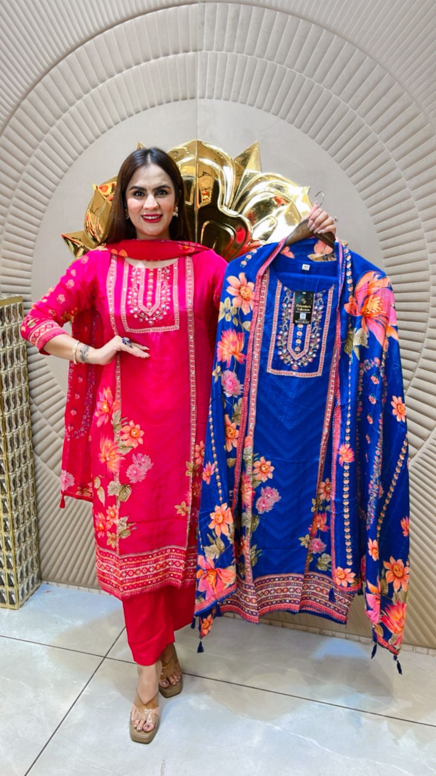 Beautiful Floral Printed Suit PC1559