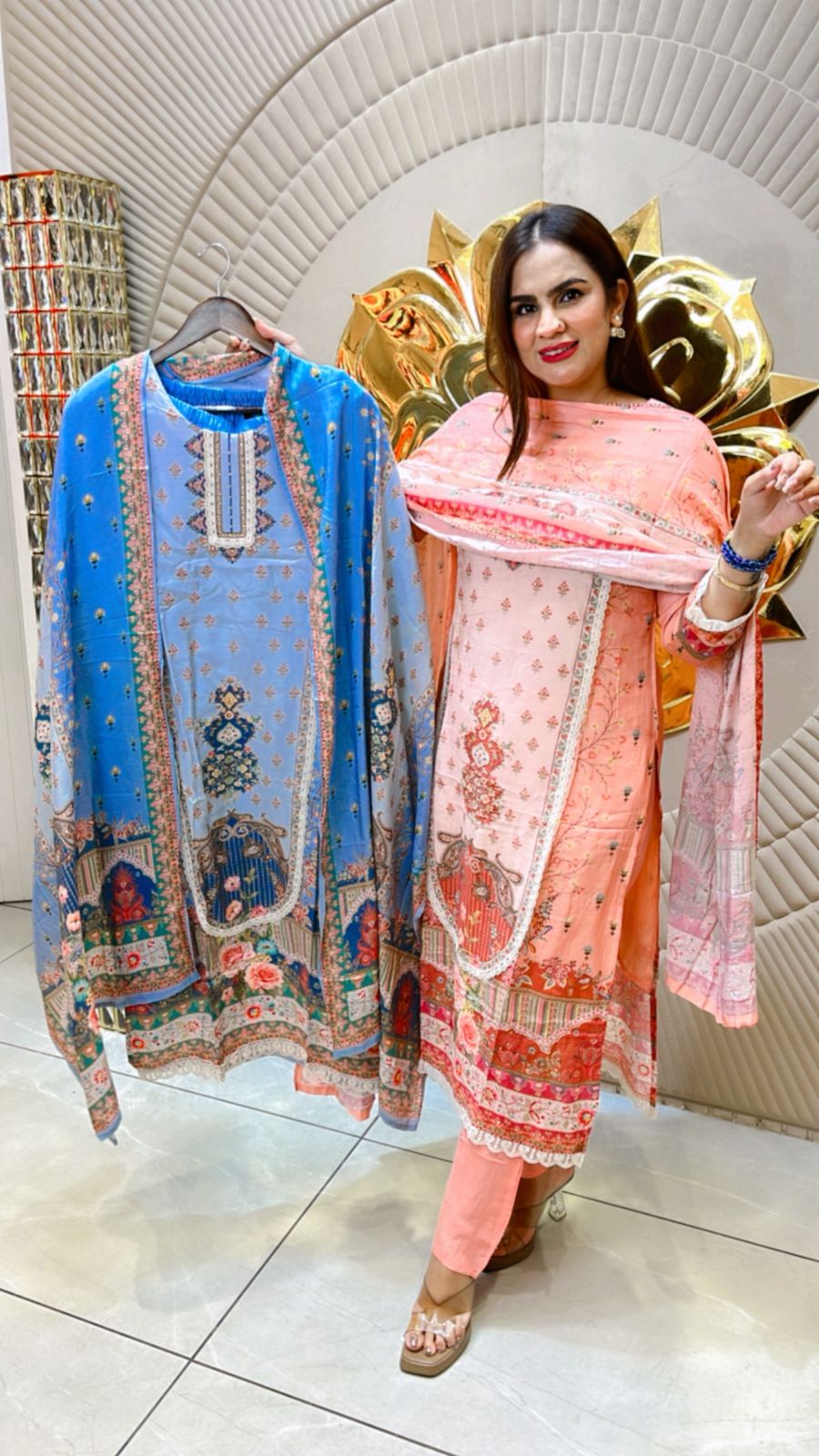 Digital Printed Suit For Summers PC1565