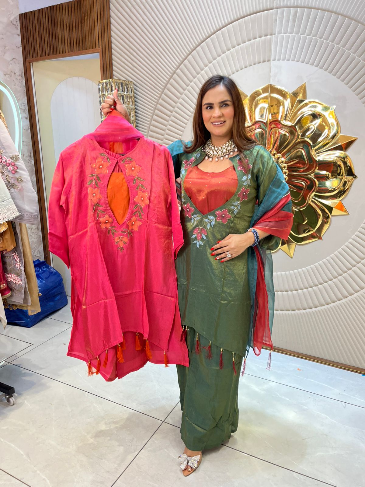 Stunning Floral Suit PC1625