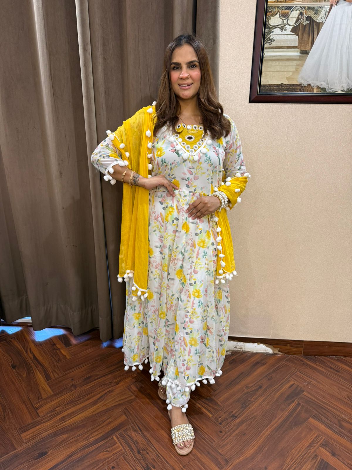 Beautiful Digital Print Suit PC1707