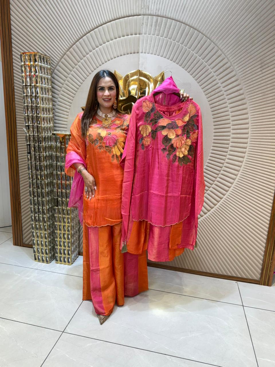 Stunning Floral Suit PC1723