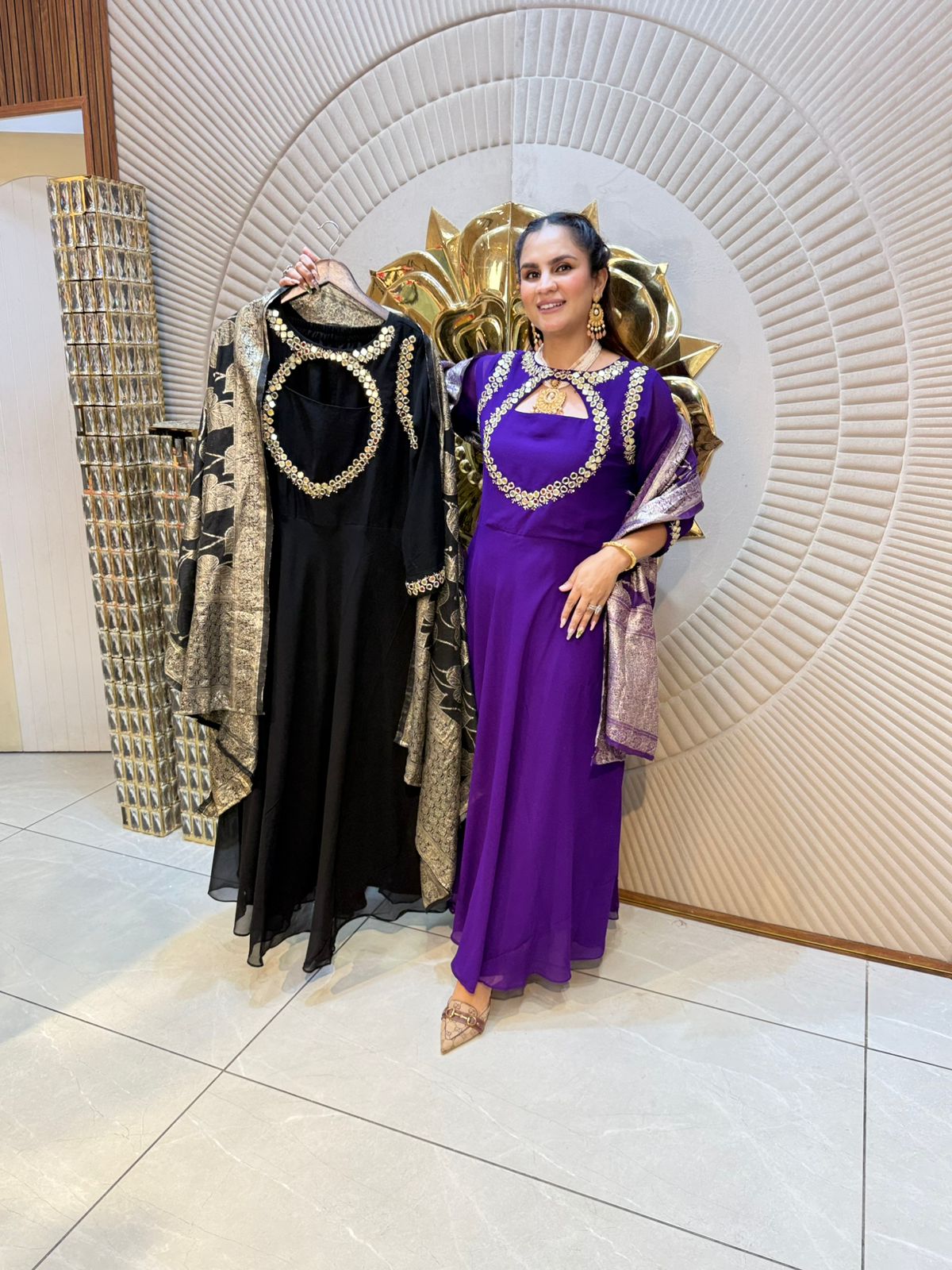 Beautiful Designer Long Suit PC1790