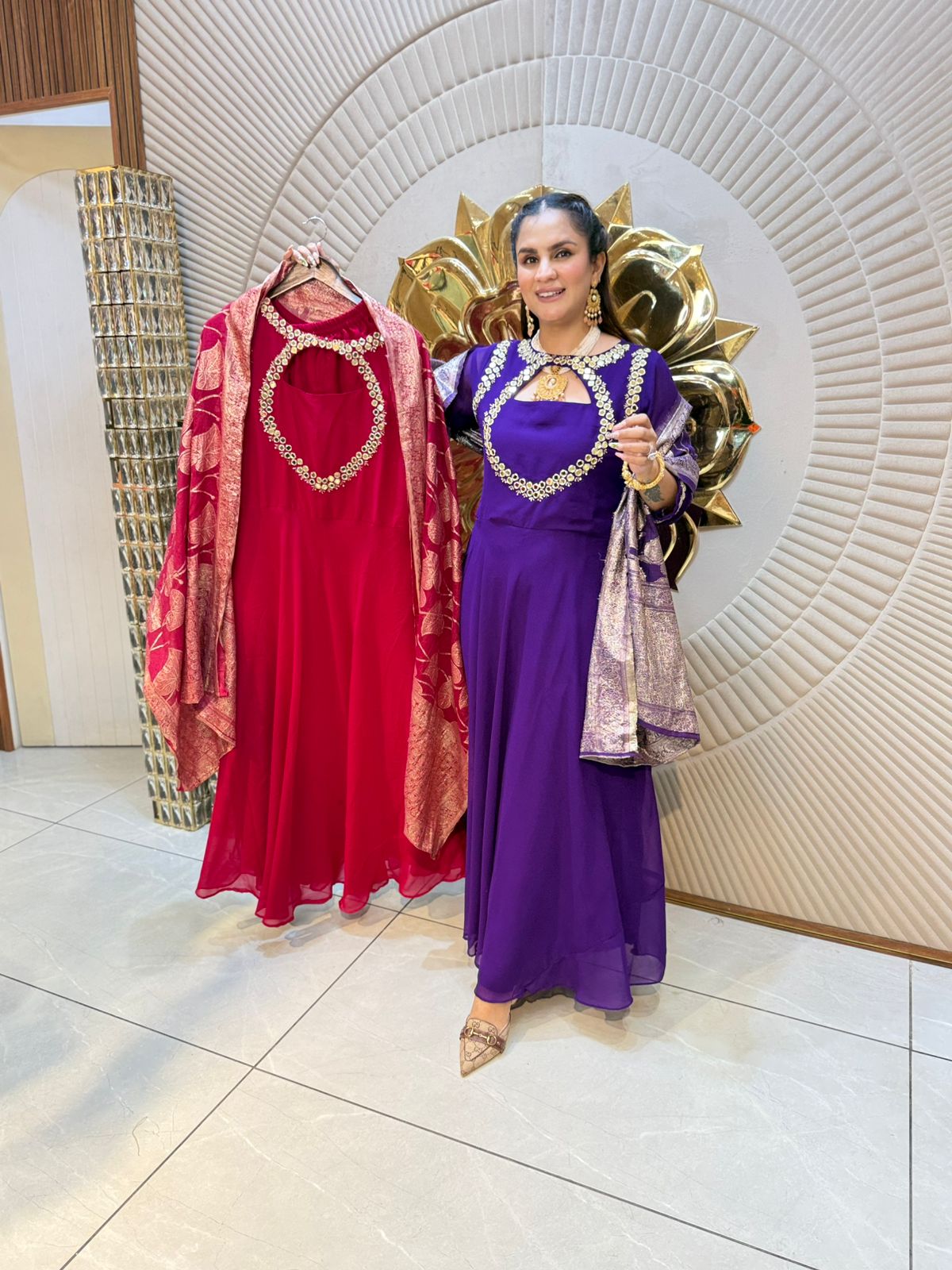 Beautiful Designer Long Suit PC1790